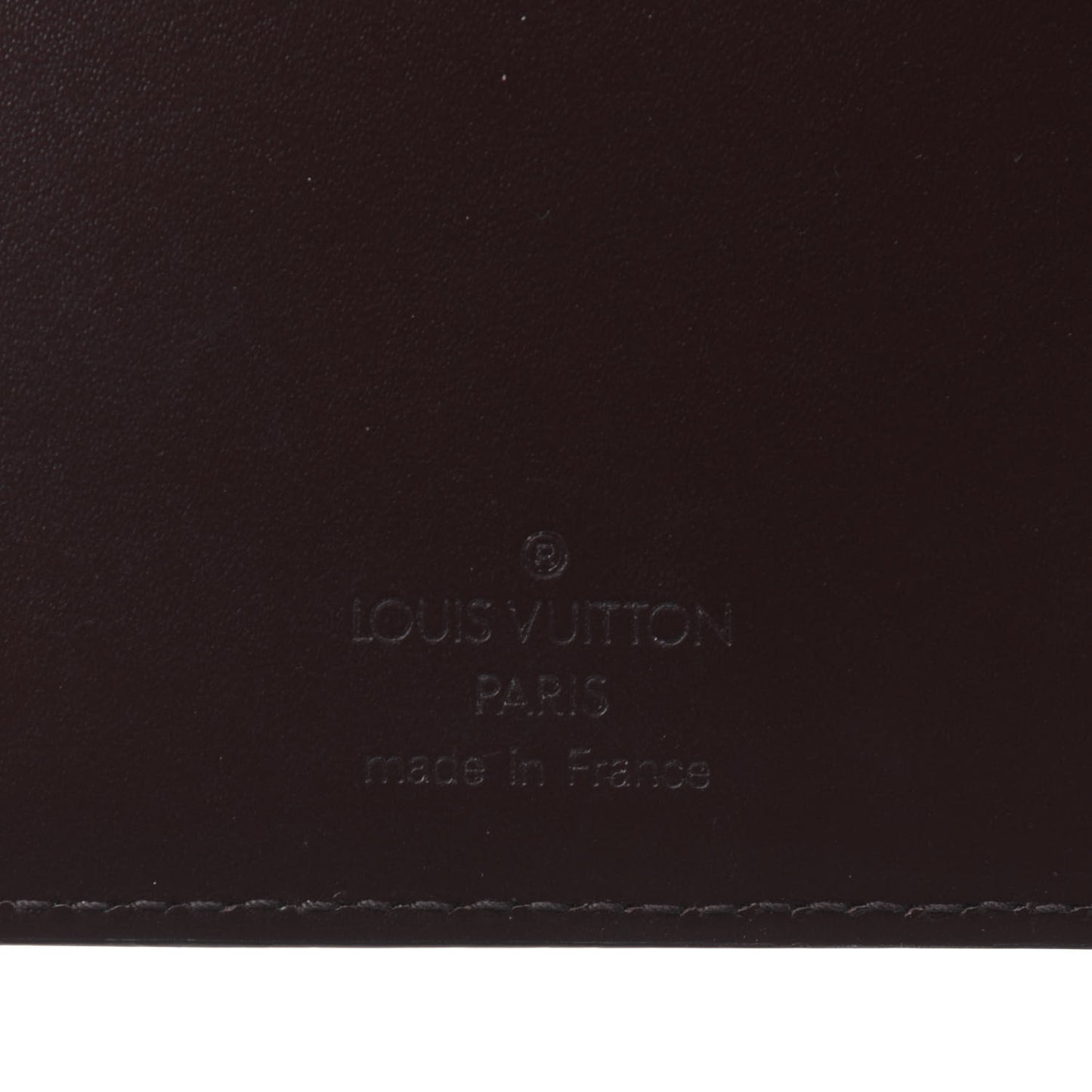 Epi Medium Ring Agenda Cover Moka