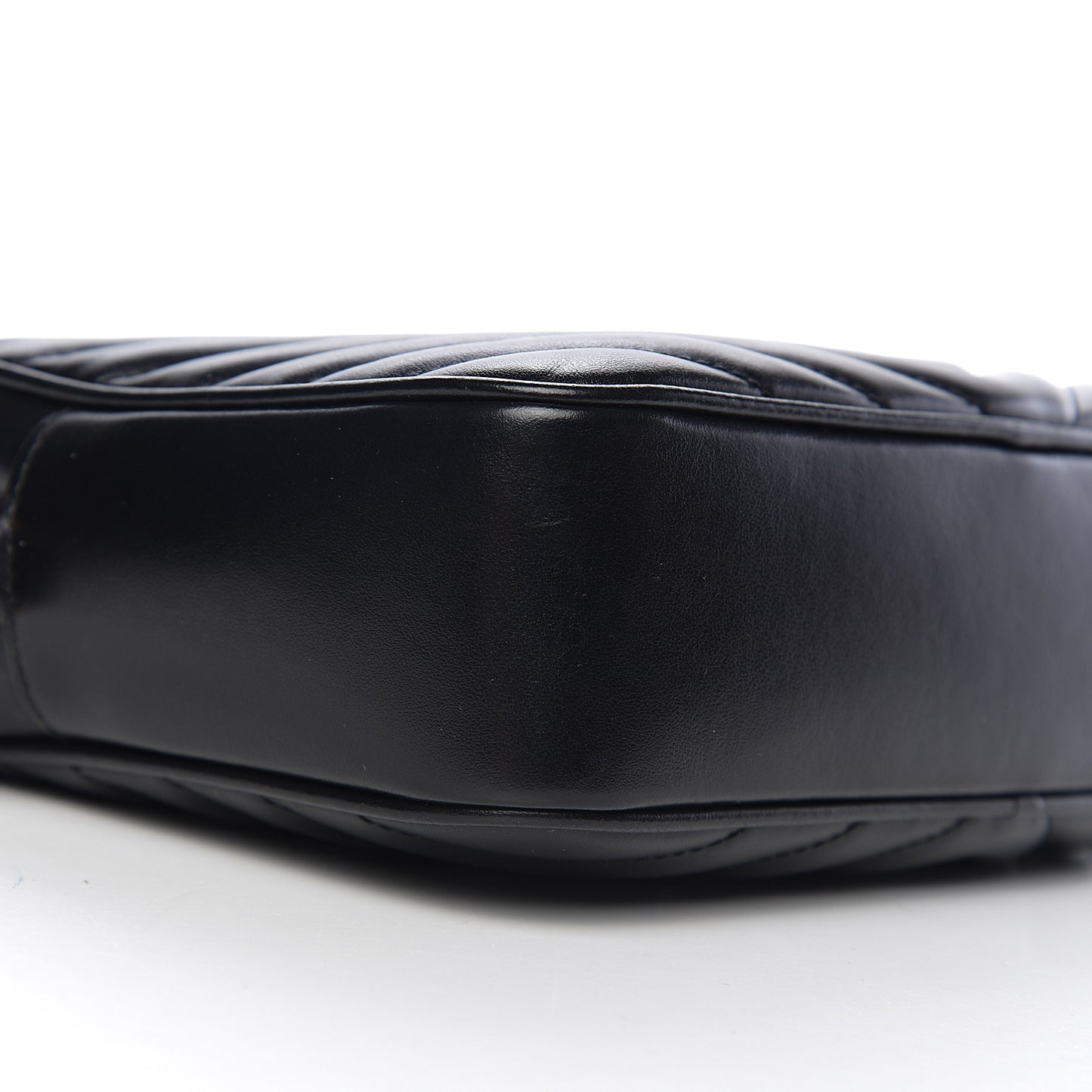 Calfskin Matelasse Monogram Lou Camera Bag Black