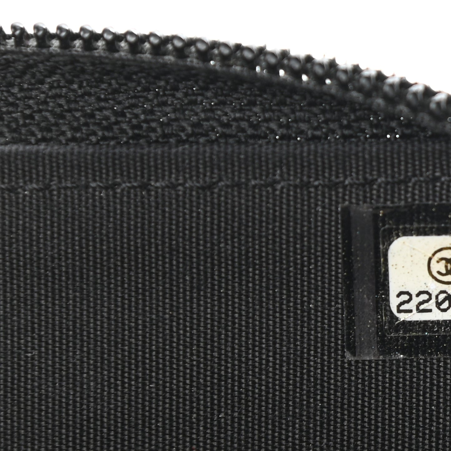 Caviar Timeless CC Zip Around Coin Purse Black