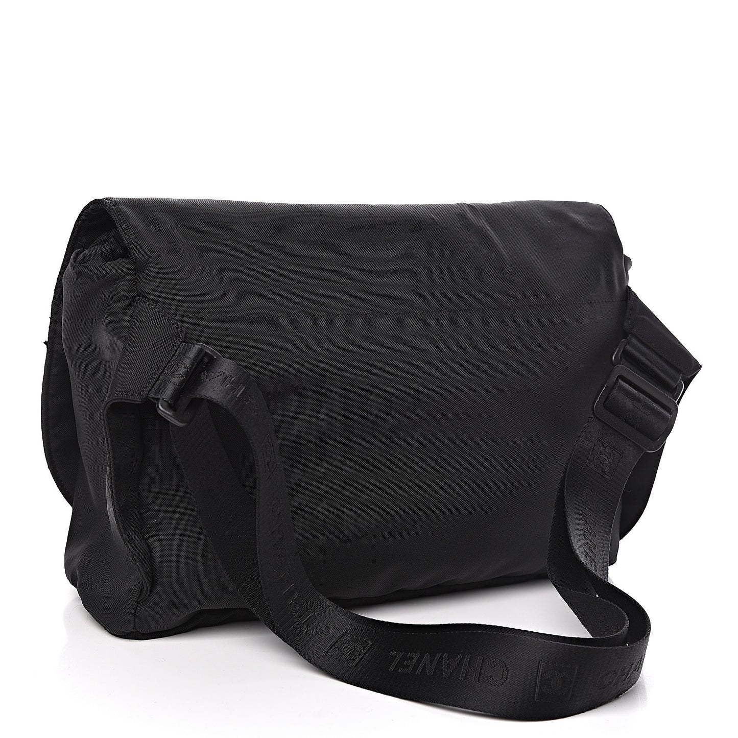 Nylon Sport CC Messenger Black