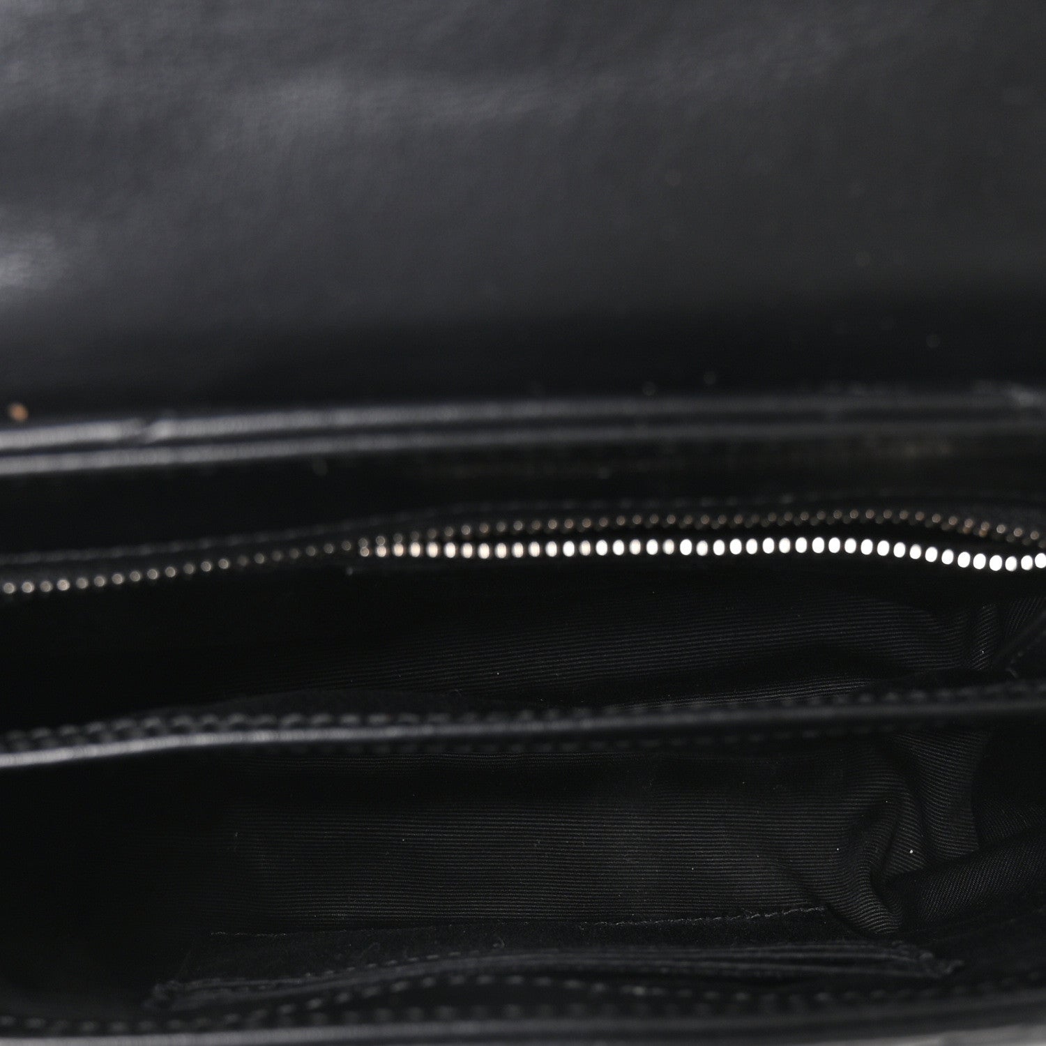 Saint Laurent Calfskin Y Quilted Monogram Toy Loulou Crossbody Bag Black 5 of 10