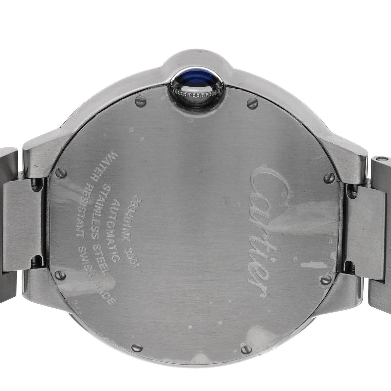 Cartier Stainless Steel 42mm Ballon Bleu De Cartier Automatic Watch 4 of 4