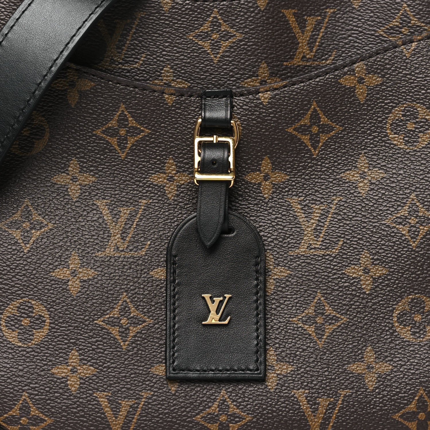 Louis Vuitton Monogram Odeon PM Black 7 of 9