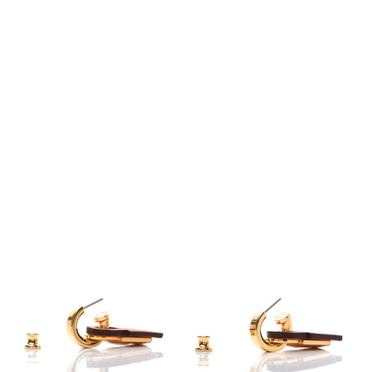 Hermes Swift O'Kelly Earrings Orange 3 of 5