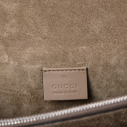Gucci GG Supreme Monogram Medium Dionysus Shoulder Bag Taupe 8 of 9