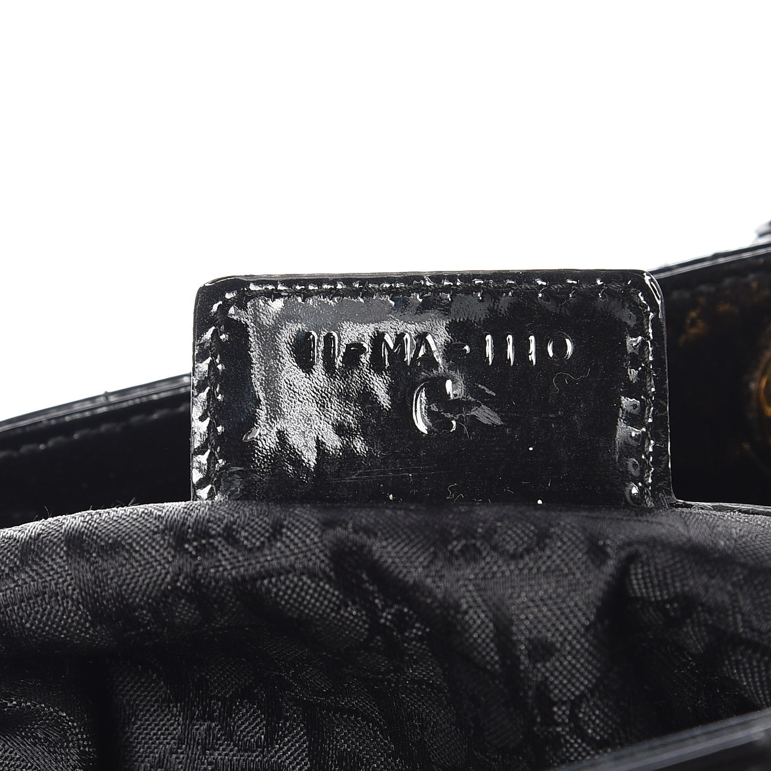 Christian Dior Patent Cannage Large Lady Dior Black 8 of 10