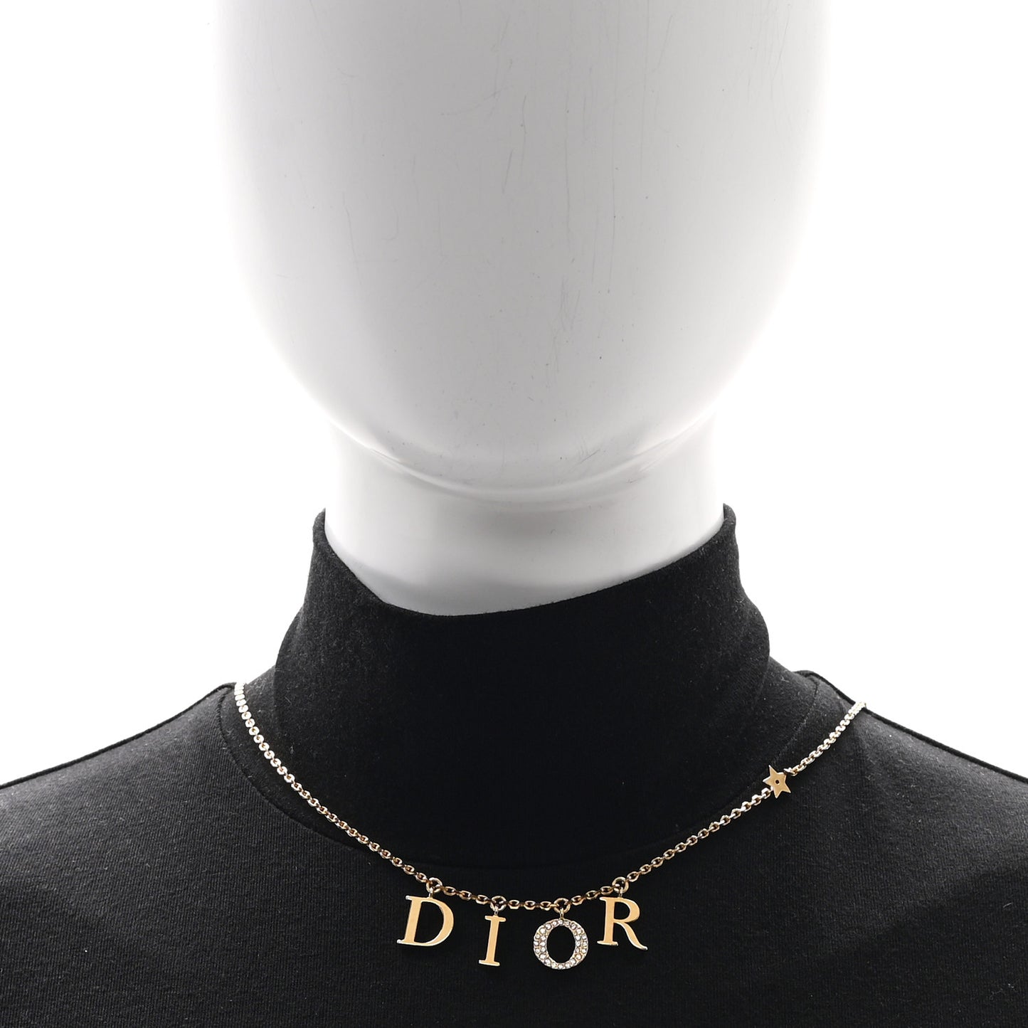 Crystal Dio(r)evolution Necklace Gold