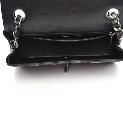 Chanel Caviar Quilted Mini Rectangular Flap Black 5 of 11