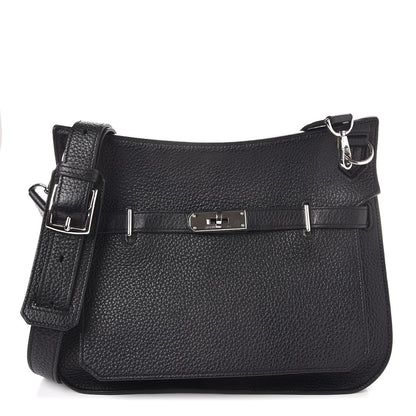 Hermes Taurillon Clemence Jypsiere 28 Black 1 of 7
