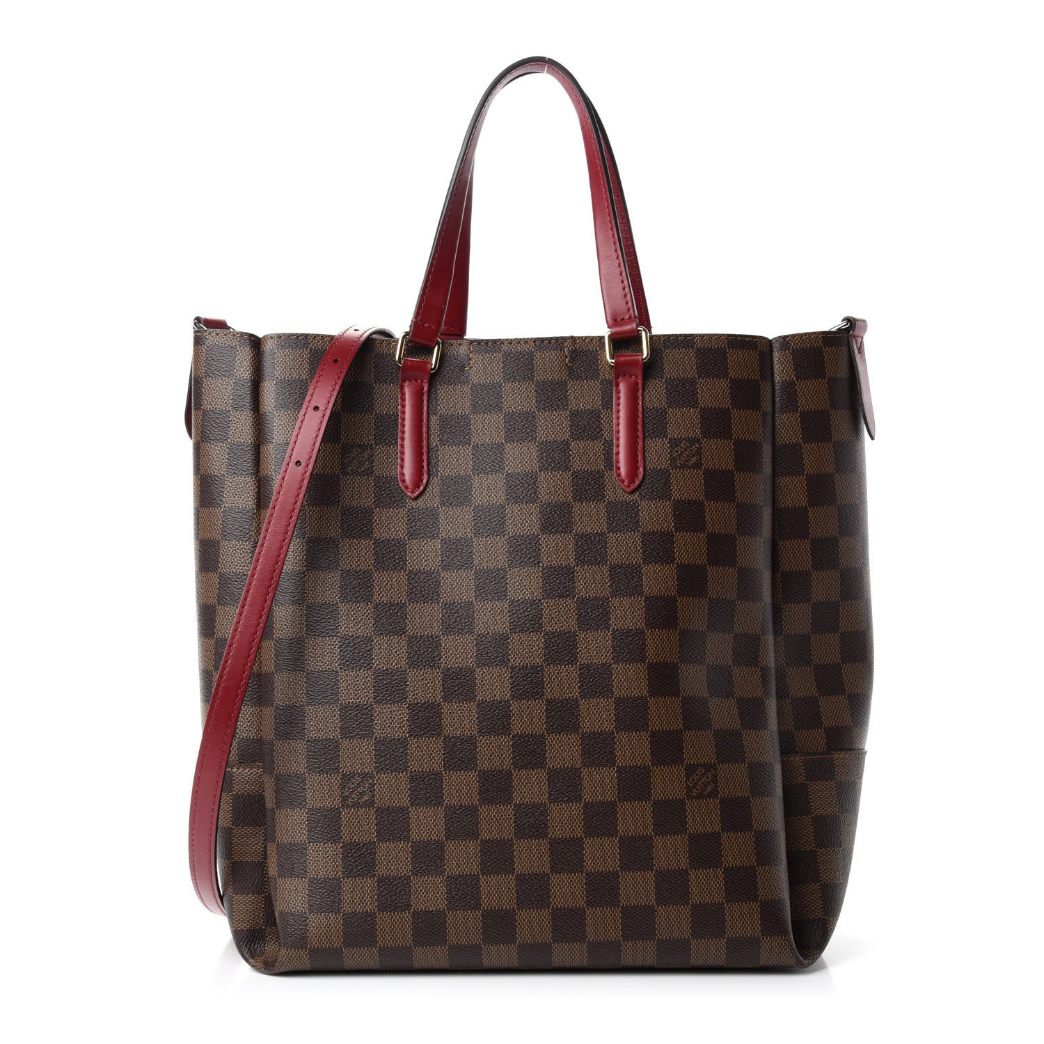 Louis Vuitton Damier Ebene Belmont MM Cherry Berry 3 of 11