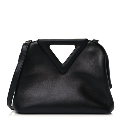 Bottega Veneta Calfskin Small The Point Triangle Bag Black 1 of 5