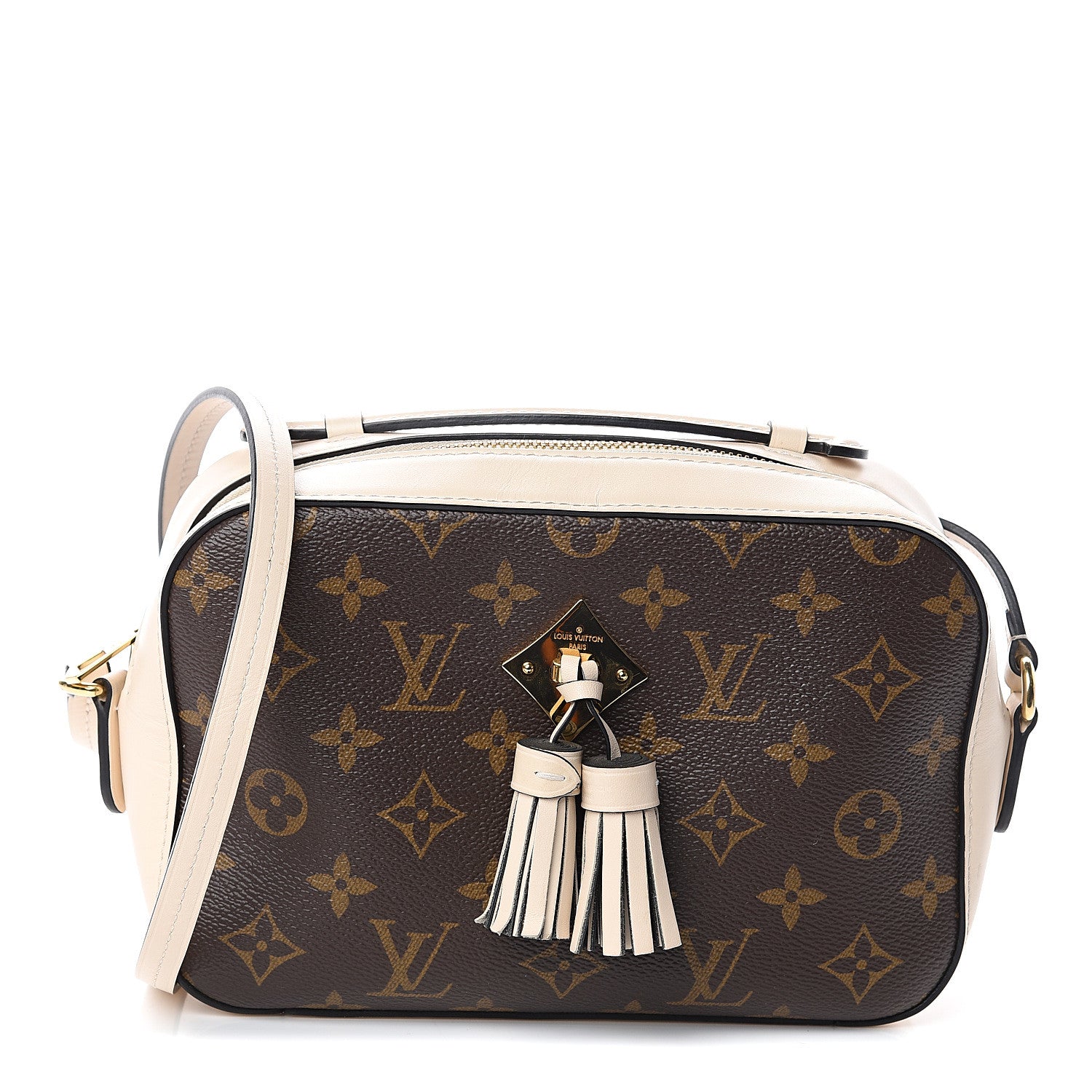 Louis Vuitton Monogram Saintonge Creme 1 of 8