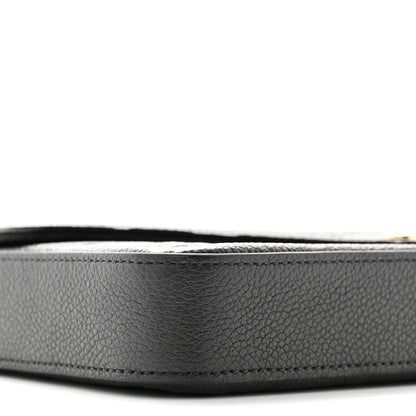 Louis Vuitton Empreinte Pochette Felicie Chain Wallet Black 9 of 10