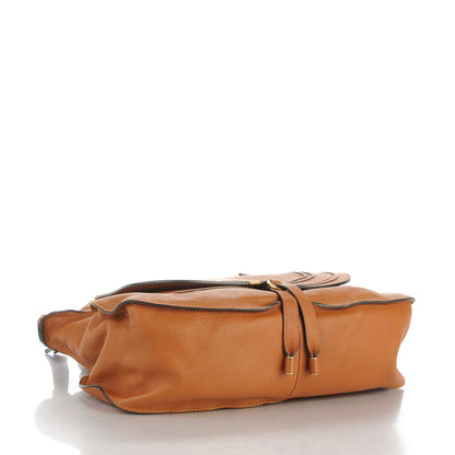 Chloe Calfskin Large Marcie Satchel Tan 4 of 9