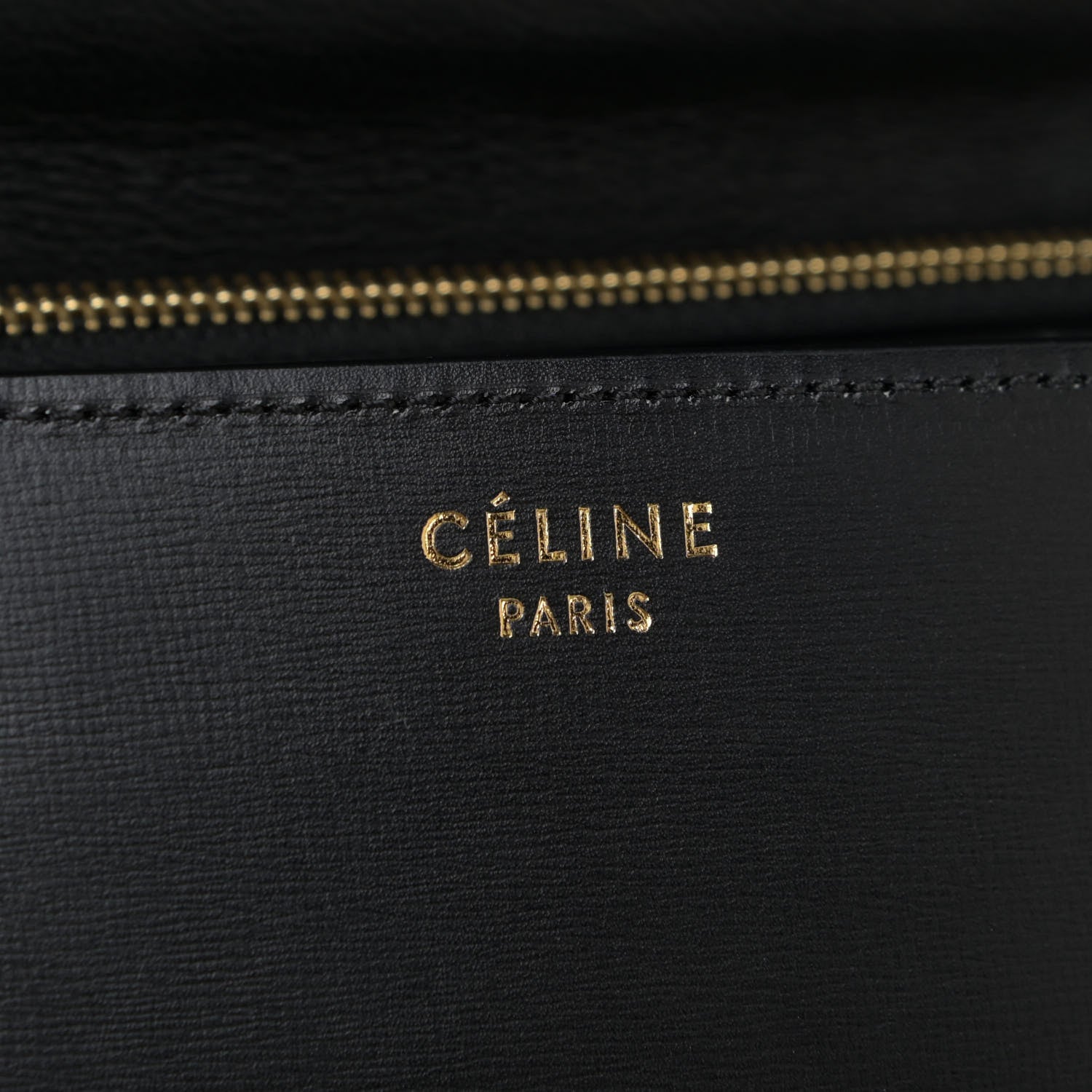 Celine Box Calfskin Medium Classic Box Flap Bag Black 6 of 14