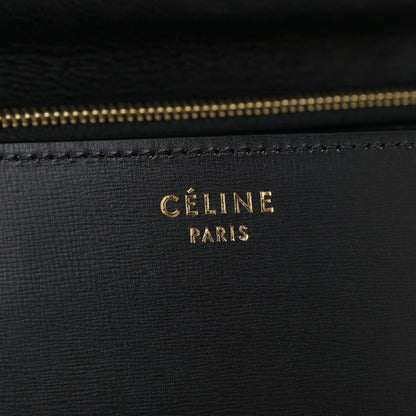 Celine Box Calfskin Medium Classic Box Flap Bag Black 6 of 14