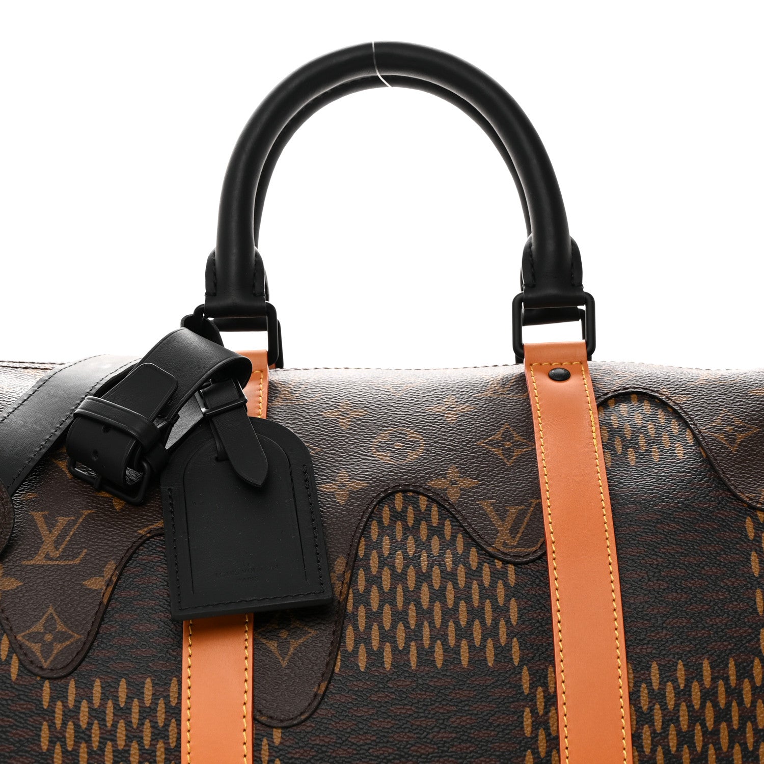 Louis Vuitton x Nigo Giant Damier Ebene Monogram Keepall Bandouliere 50 7 of 10