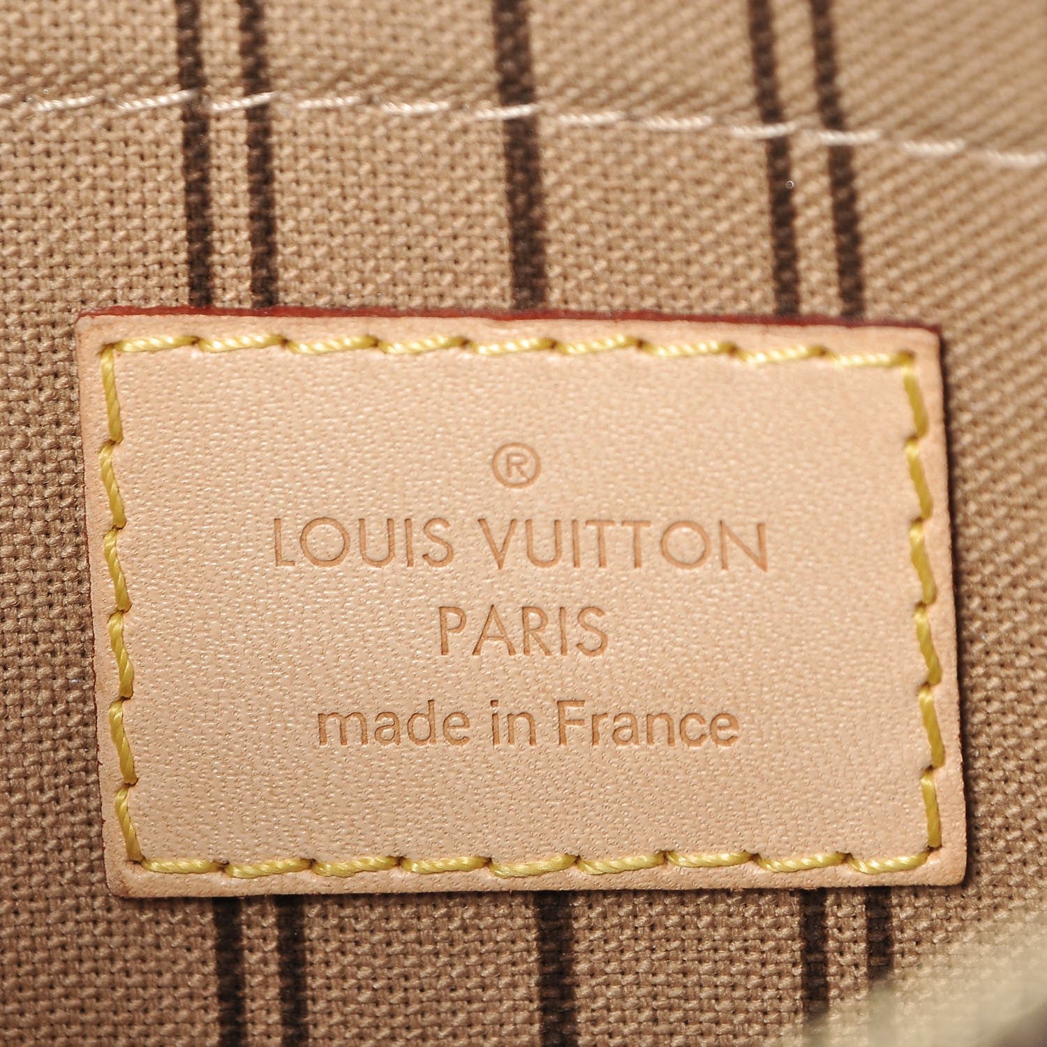 Louis Vuitton Monogram Neverfull MM GM Pochette 6 of 8