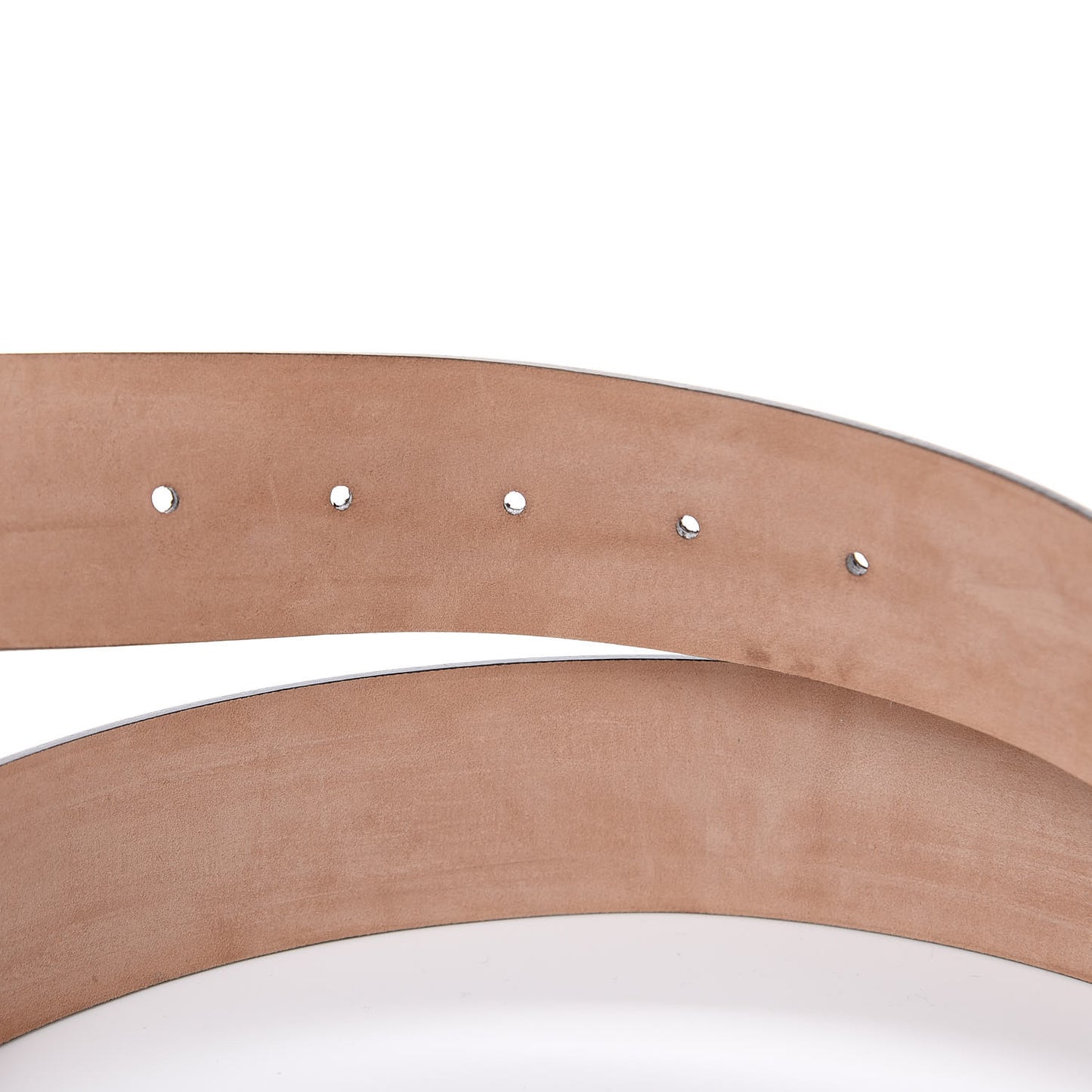 GG Supreme Monogram Selleria Interlocking G 40mm Belt 95 38 Beige Ebony Cuir