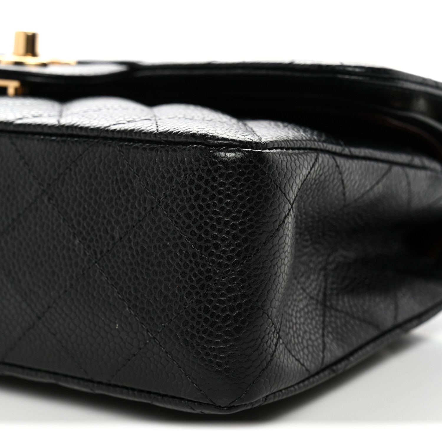 Chanel Caviar Quilted Small Double Flap Black 10 of 11