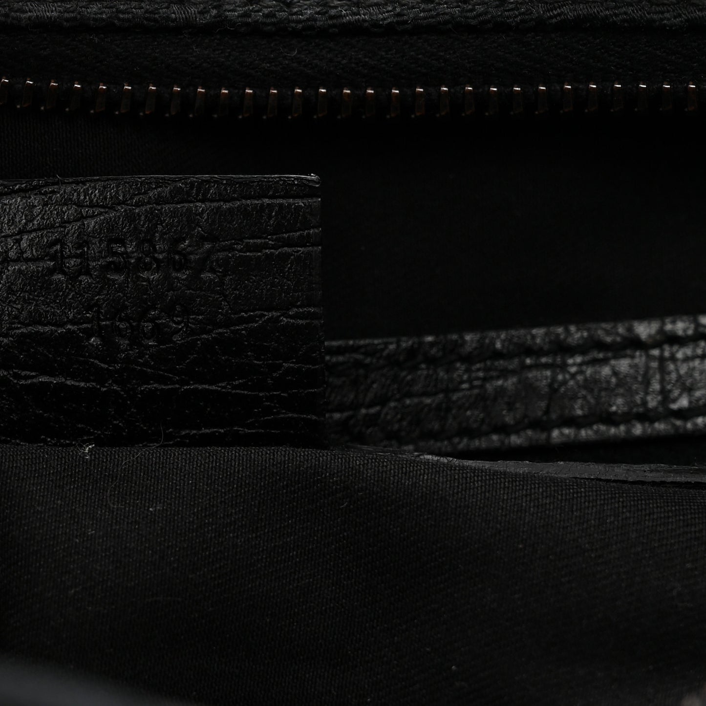 Monogram Medium Horsebit Chain Hobo Black