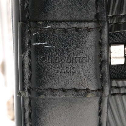 Louis Vuitton Epi Alma BB Black 6 of 15