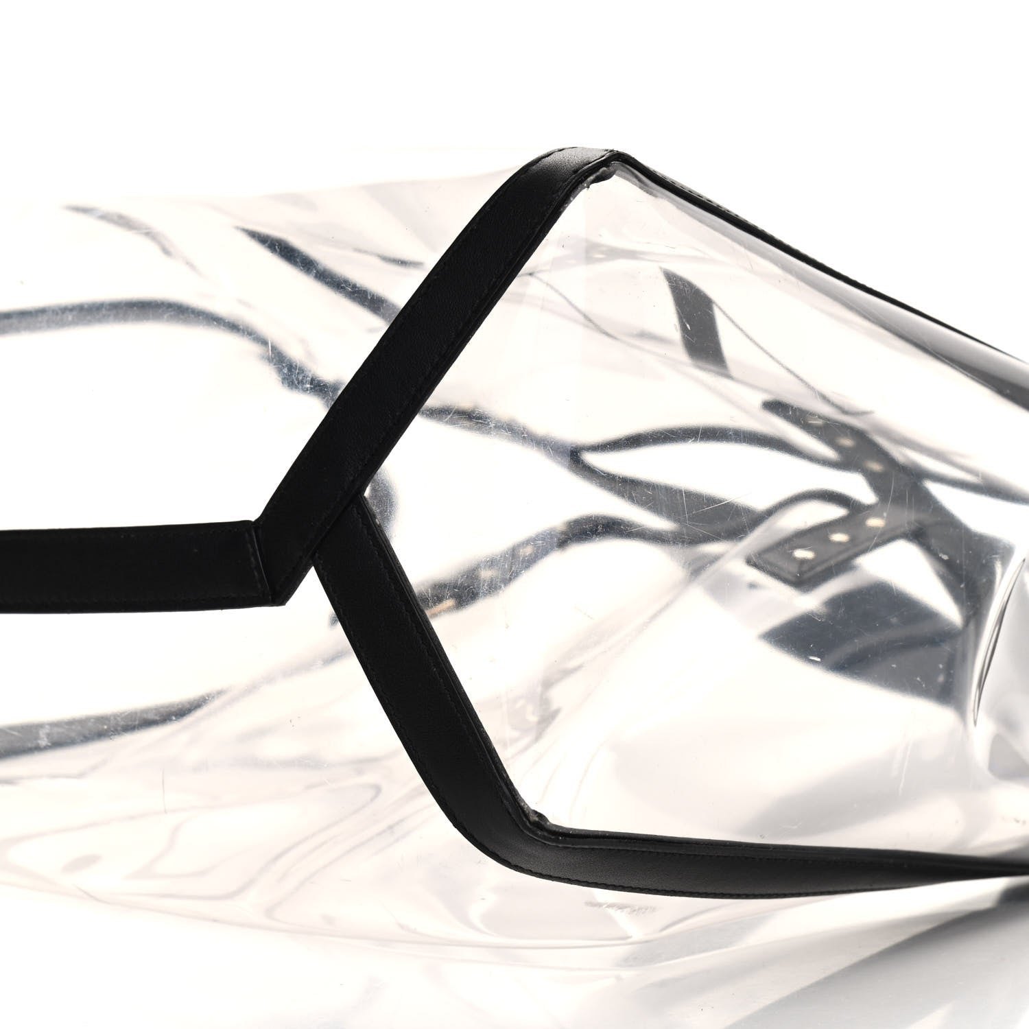 Valentino Garavani Plexy VLTN Shopping Bag Transparent 9 of 14