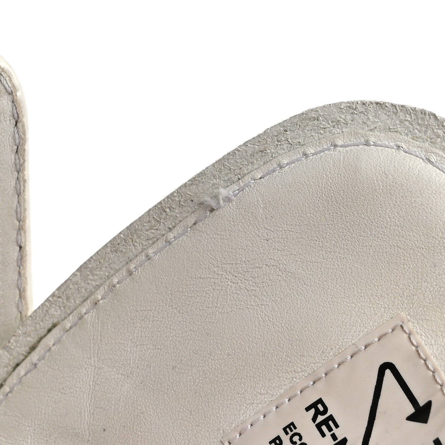 Spazzolato Rois Re-Nylon Metal Triangle Logo Monolith Pouch Pocket 55mm Boots 36 White