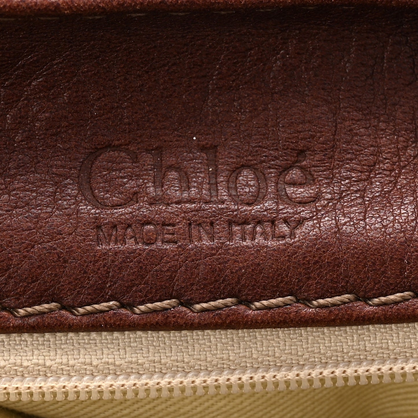 Calfskin Medium Paddington Satchel Chocolate