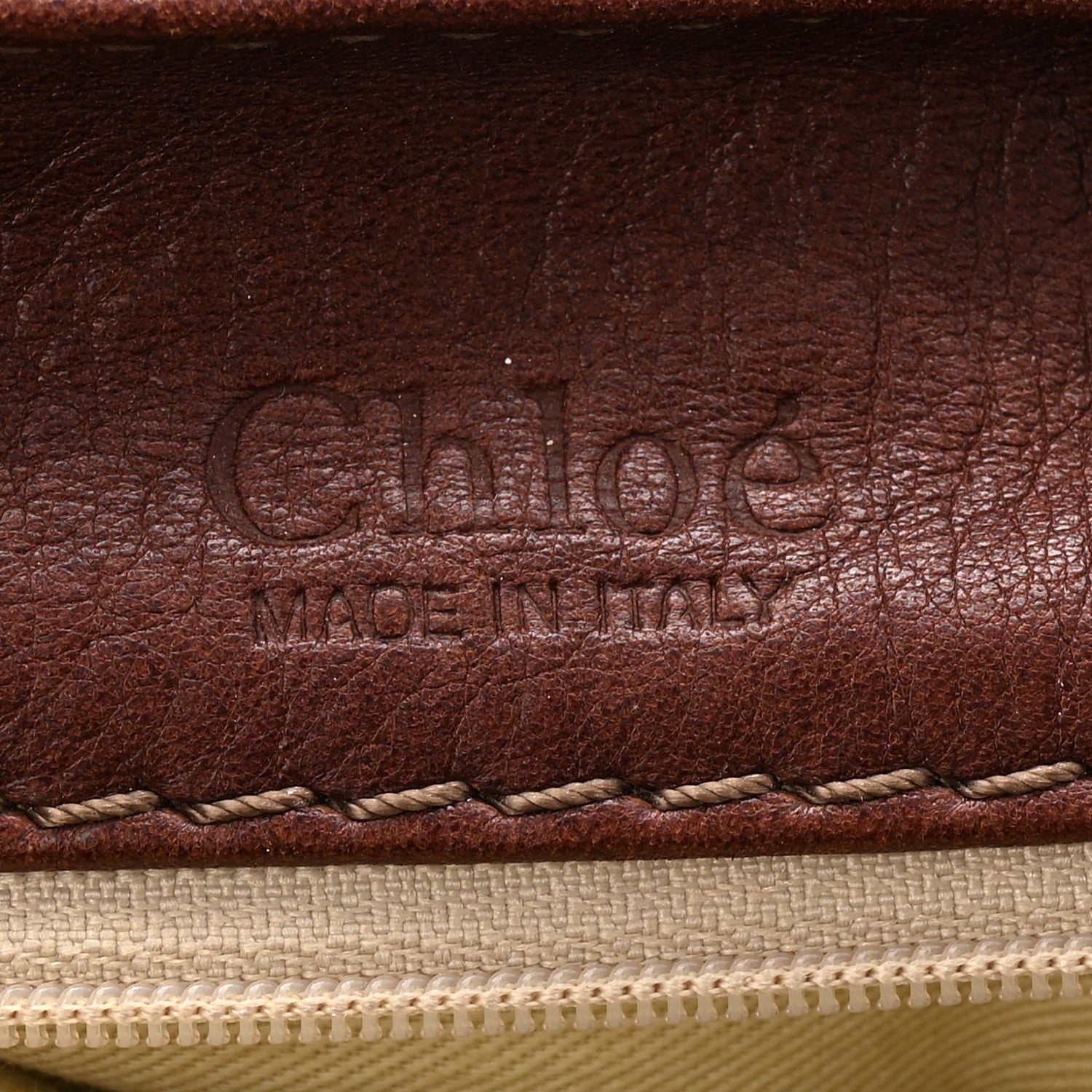 Chloe Calfskin Medium Paddington Satchel Chocolate 6 of 14