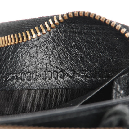 Balenciaga Agneau Classic Hardware Continental Zip Around Wallet Black 5 of 10