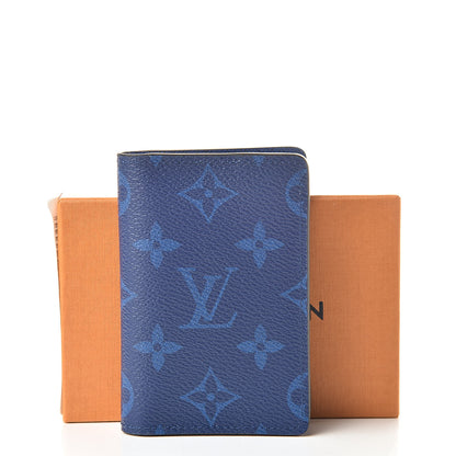 Louis Vuitton Taigarama Pocket Organizer NM Cobalt 8 of 8
