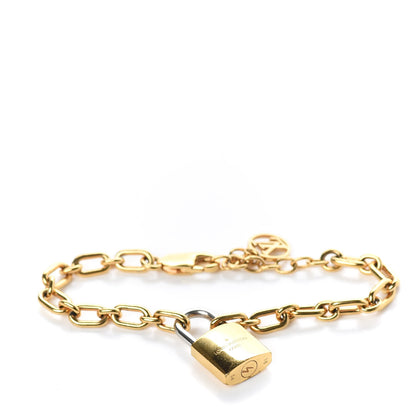 Louis Vuitton Lock It Bracelet Gold 4 of 5