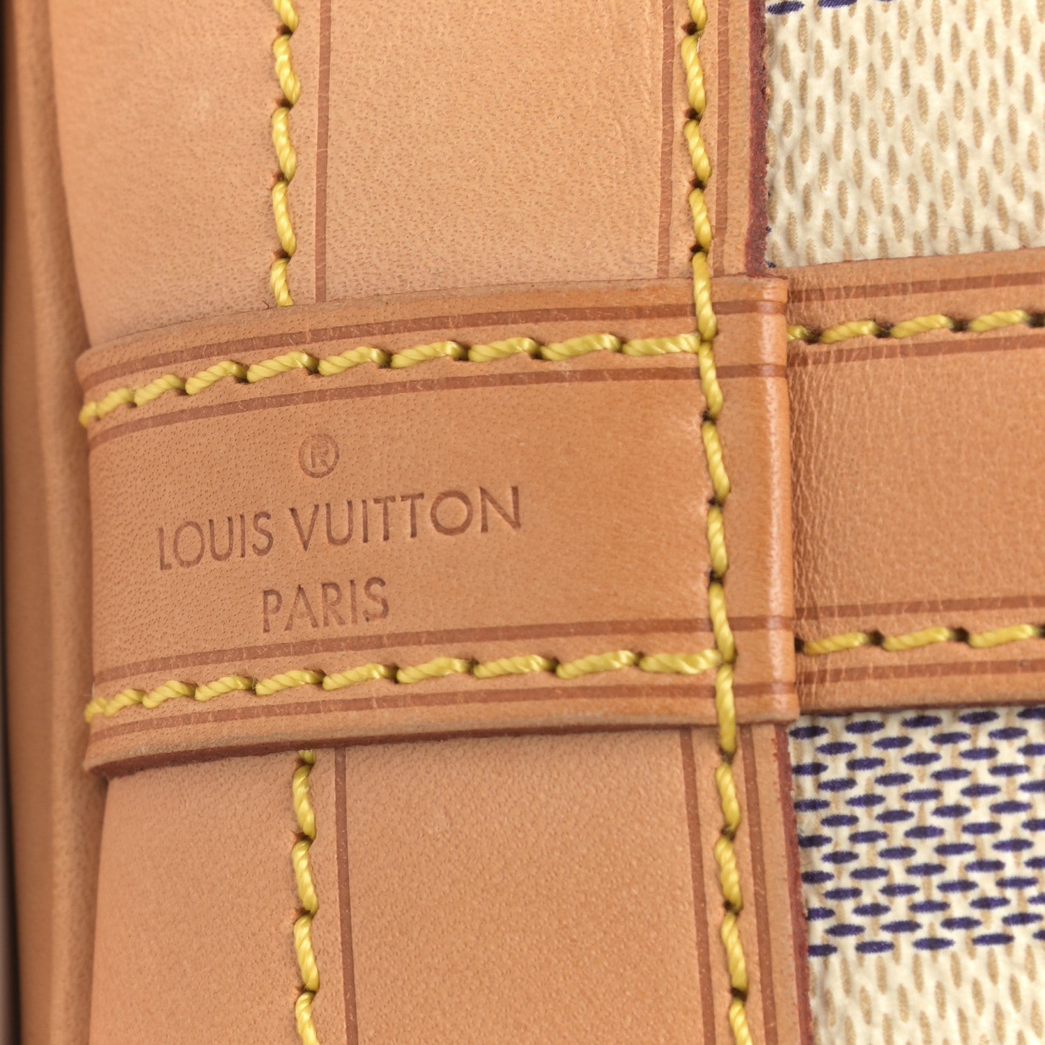 Louis Vuitton Damier Azur Noe 6 of 9