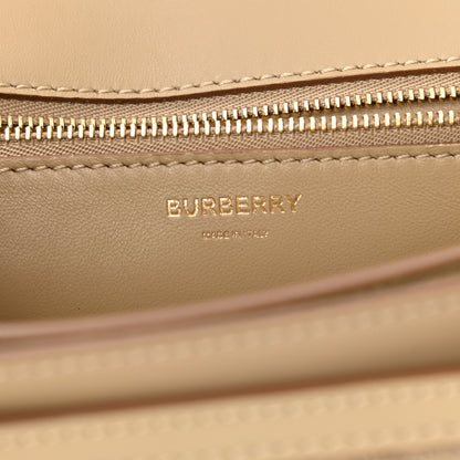 Burberry Calfskin Monogram Embossed Medium TB Chain Bag Honey 6 of 9