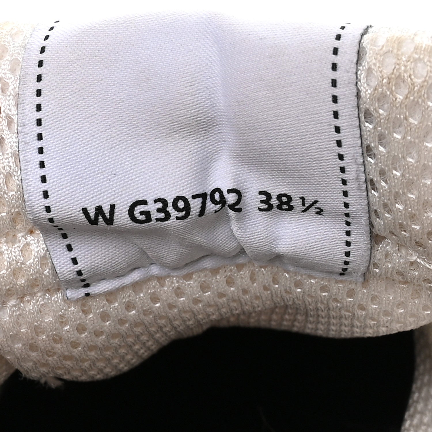 Chanel Fabric Laminated Calfskin Stretch CC Sneakers 38.5 White Silver 7 of 7