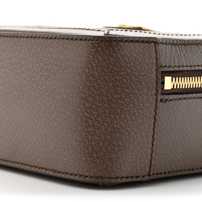 Gucci GG Supreme Monogram Mini Ophidia Top Handle Shoulder Bag Brown 9 of 10