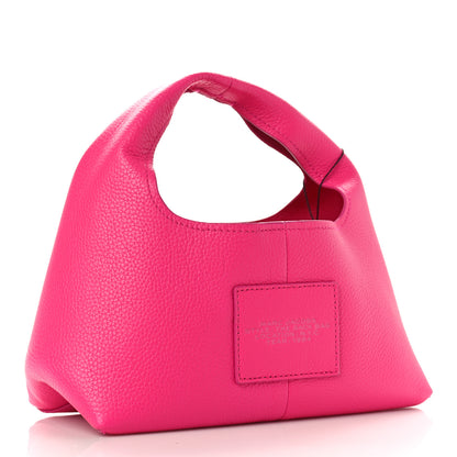 Marc Jacobs Grained Calfskin Mini The Sack Bag Hot Pink 4 of 9