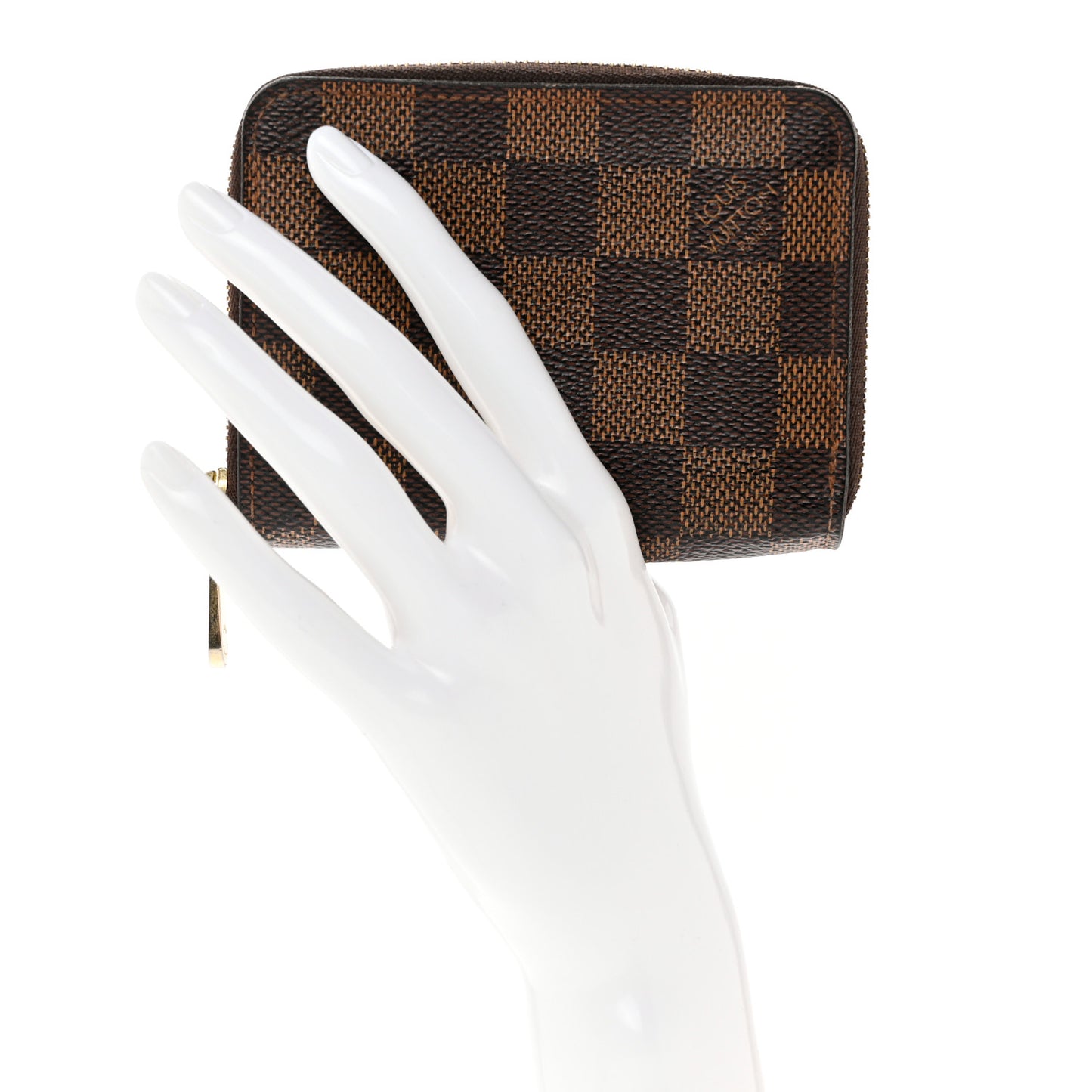 Damier Ebene Zippy Coin Purse