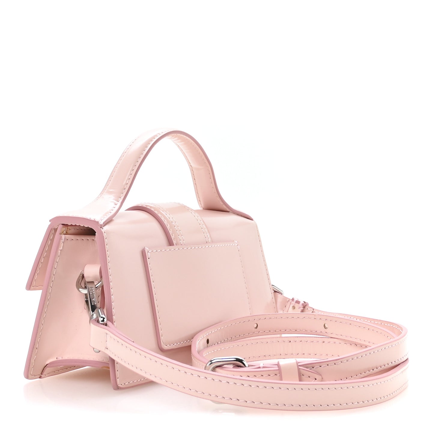 Glazed Calfskin Le Bambino Pale Pink