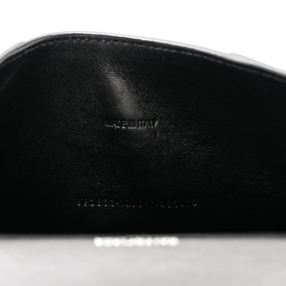 Balenciaga Grained Calfskin Hourglass Top Handle Bag XS Black 7 of 10