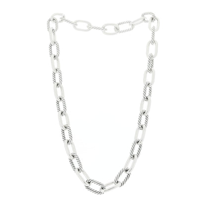 David Yurman Sterling Silver 11mm Madison Chain Necklace 1 of 5