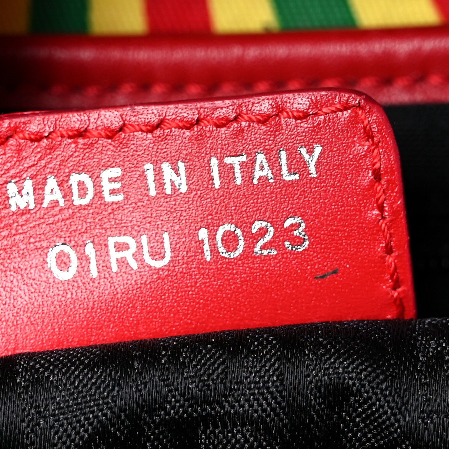 Christian Dior Canvas Bob Marley Saddle Bag Multicolor 7 of 13
