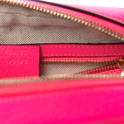 Gucci Canvas Flora Floral Shoulder Bag White Fuchsia Fluo 9 of 11