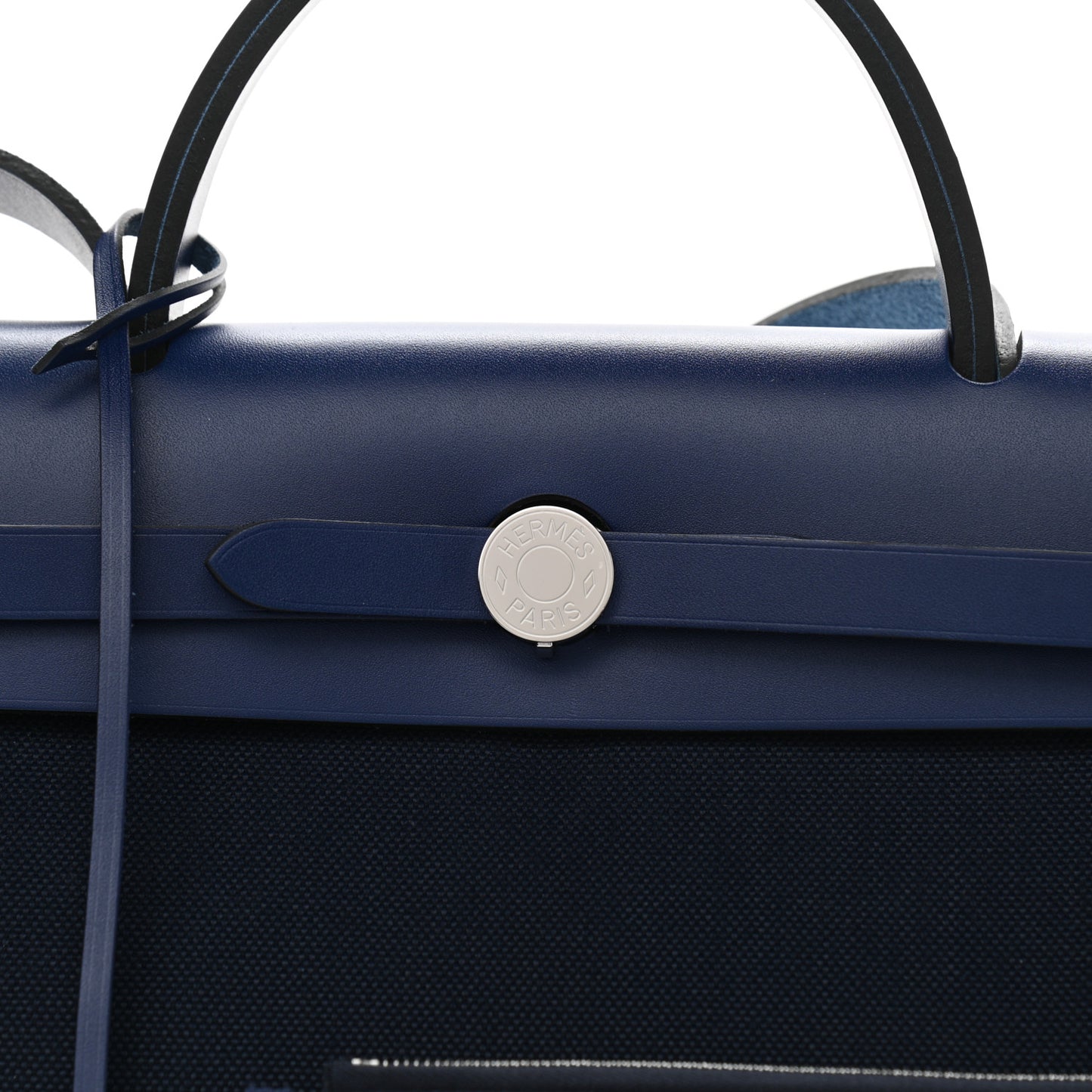 Military Toile Vache Hunter Herbag Zip 31 PM Bleu Marine Bleu Saphir