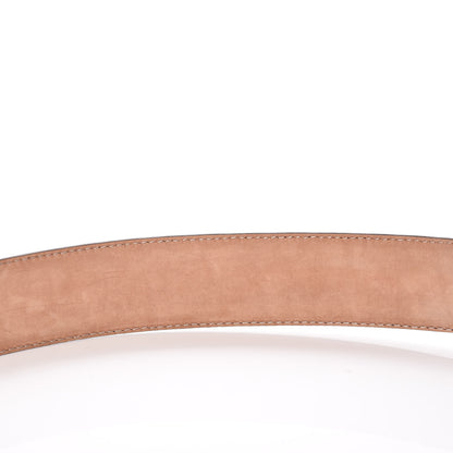 Gucci Soft Microguccissima Margaux Calfskin Belt 80 32 Deep Cobalt 7 of 8