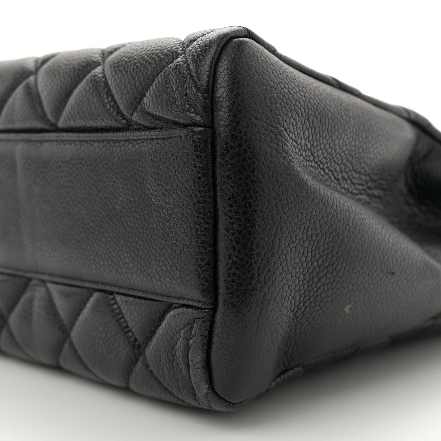 Caviar Jumbo Single Flap Black