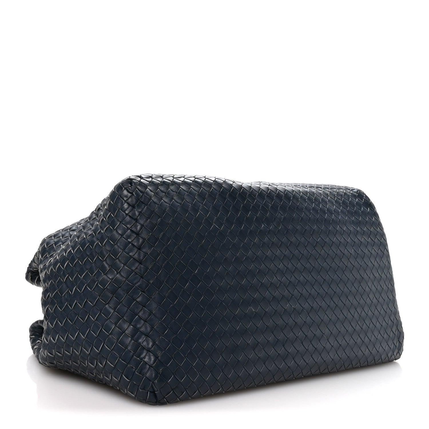 Bottega Veneta Nappa Intrecciato Brick Tote Blue 4 of 11