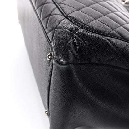 Chanel Caviar Quilted XL Grand Shopping Tote GST Black 12 of 17