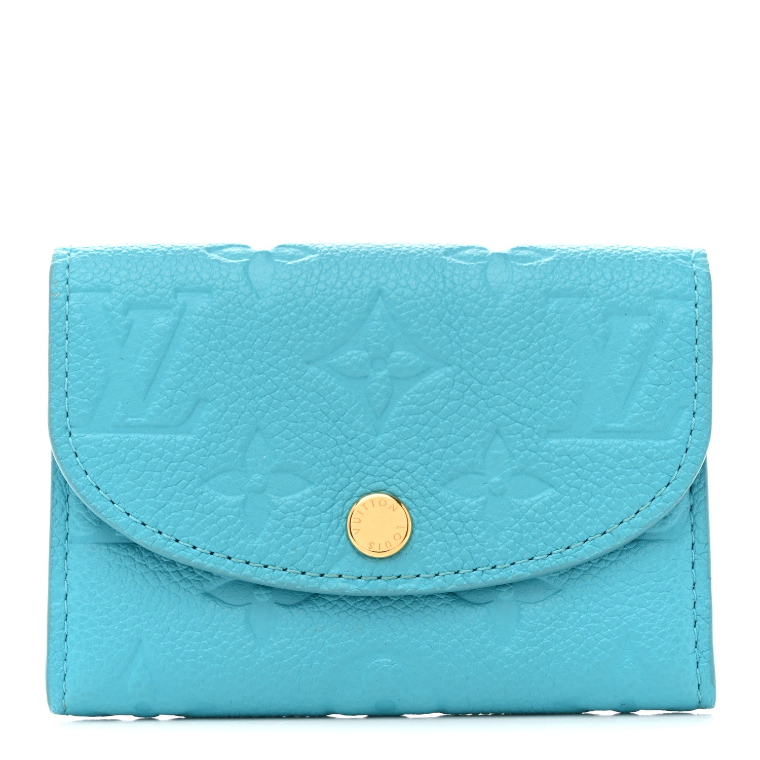 Louis Vuitton LV X TM Empreinte Rosalie Coin Purse Kabira Blue 1 of 6